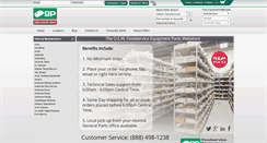 Desktop Screenshot of e2.generalparts.com